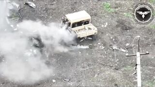 Hallelujah! Drone Cleaves a Russian to Expel His Demons