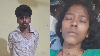 Evil Dude Attacks GF With A Stone In Broad Daylight