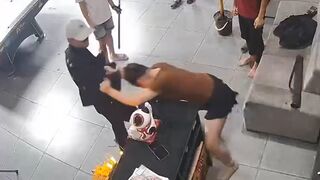 Furious Man Bursts Into Pool Hall and Brutally Attacks His Ex-Girlfriend