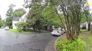 Greensboro Officer Opens Fire After Suspect Charges With Pipe Wrench (Skip to 04:20)
