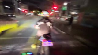 Colombian Biker Records Own Crash