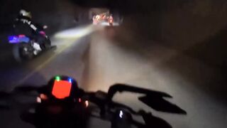 Colombian Biker Records Own Crash