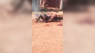 Three Thieves Burned Alive by Angry Mob After Brutal Lynching