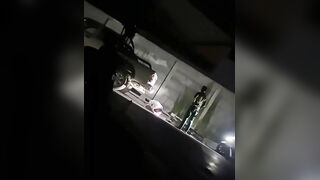 Kneeling Man Gets Kicked By Police Officer In Cambodia