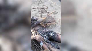 Thief Was Burned Alive By Villagers