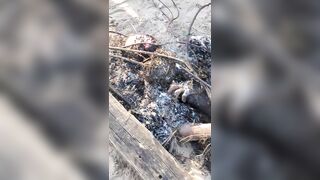 Thief Was Burned Alive By Villagers