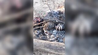 Thief Was Burned Alive By Villagers
