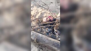 Thief Was Burned Alive By Villagers