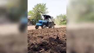 Man Trying To Leave A Moving Tractor Gets Run Over