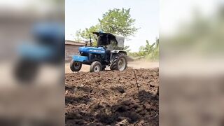 Man Trying To Leave A Moving Tractor Gets Run Over