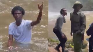 At Least They Tried To Help: Man Drowns While Swimming In Kenya