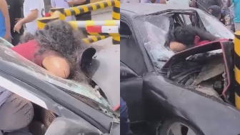 Señora Is The Only One Survivor In Head on Crash