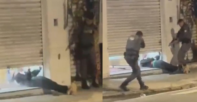 A Military Police Shoot Down Armed Robber in Multiple Gunfire During Pharmacy Heist