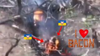 Ukrainians and gasoline.