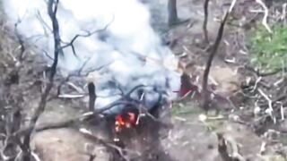 Ukrainians and gasoline.