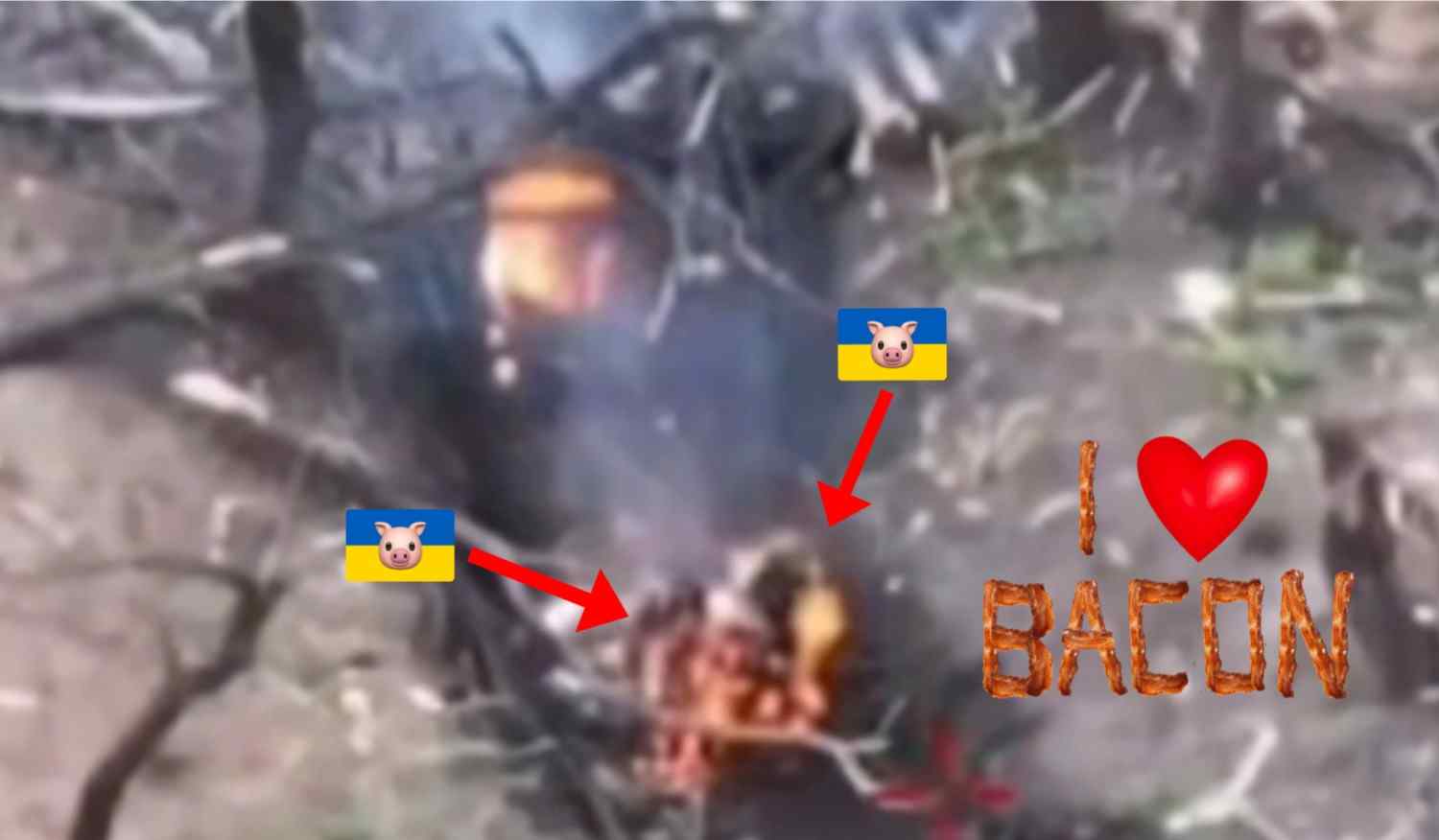 Ukrainians and gasoline.