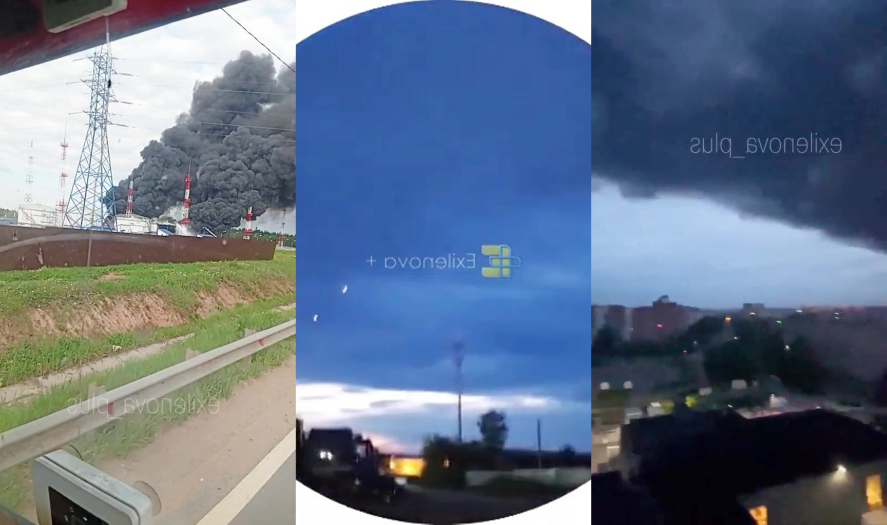 Ukraine attacks Ryazan and Durykino, Moscow region
