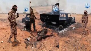Sudanese Soldiers Expose A Fried RSF Fighter