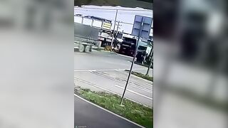 Woman's Lower Half Mangled After Being Run Over by Truck (CCTV & Aftermath)