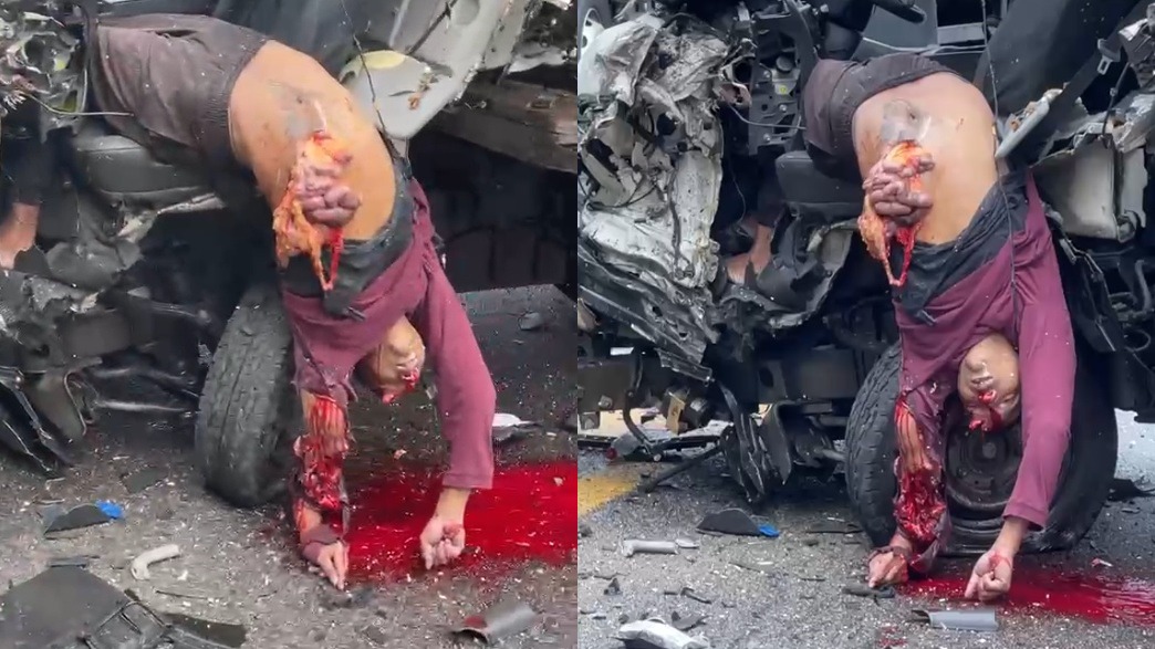 Terrifying Accident Leaves Mutilated Corpses: Brutal Collision Between Truck and Car