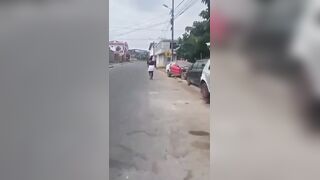Husband’s Mistress Gets Absolutely Destroyed in Wife’s Savage Street Beating