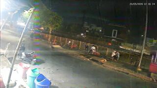 Out-of-Control Truck Plows Through Crowded Roadside, Leaves Trail of Death
