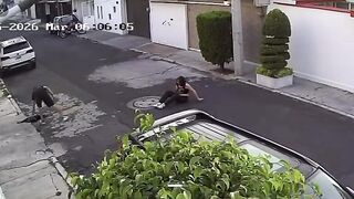 Man Waits in Ambush and Brutally Beats Ex-Girlfriend on Public Road