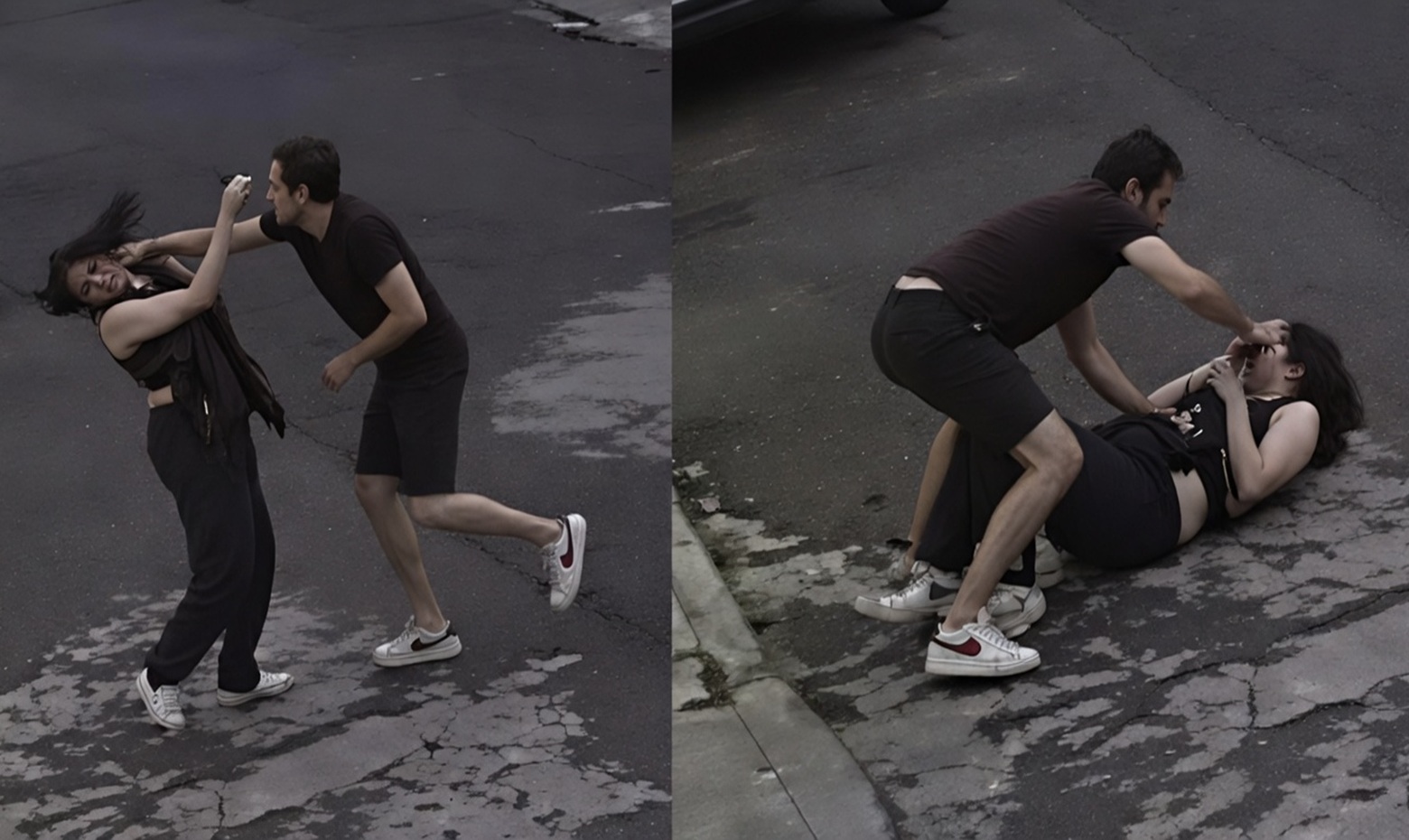 Man Waits in Ambush and Brutally Beats Ex-Girlfriend on Public Road