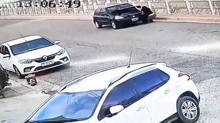 Woman Run Over by Her Own Car After Getting Out to Check the Battery