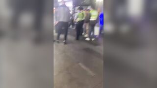 Dude Gets Kicked In The Head Over A Tourist Girl, Left Bleeding In Public