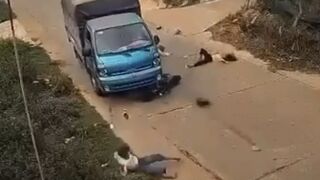 Trio Destroyed At The Intersection