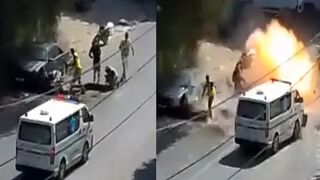 Shocking Video Captures Israeli Strike Brutally Killing 6 Lebanese Medics