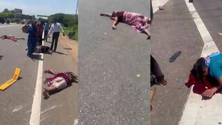 Multiple people killed and injured in road accident
