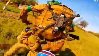Ukrainian drone operator gets droned.