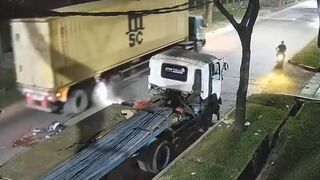 Young Rider Crushed to Death by Truck After Crashing Into Parked Container