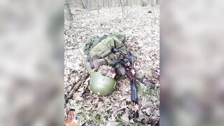 Russian faggots lying along the roads - compilation of photos from Nov 2022
