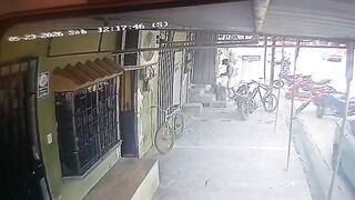 Motorcycle Parts Shop Owner Gunned Down by Hitman at Store Entrance