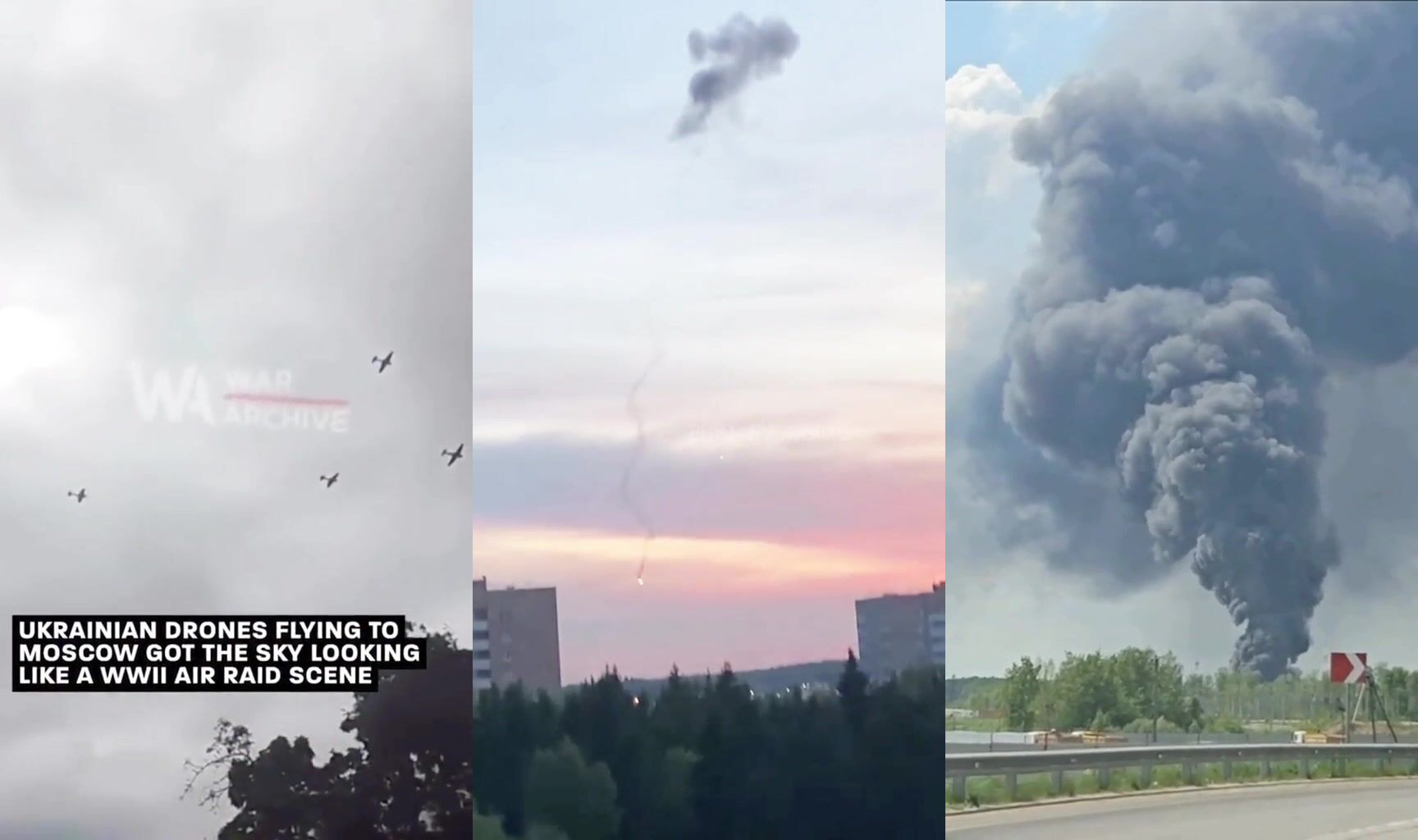 MOSCOW UNDER ATTACK