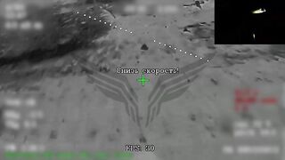 Baba Yaga drone operator gets droned.