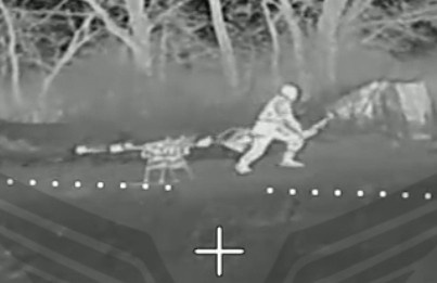 Baba Yaga drone operator gets droned.