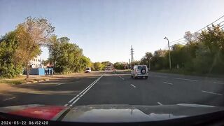 Death Ride: Biker Smashed to Pieces After Running Red Light in Chelyabinsk