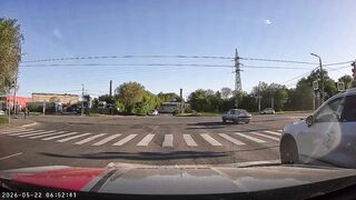 Death Ride: Biker Smashed to Pieces After Running Red Light in Chelyabinsk