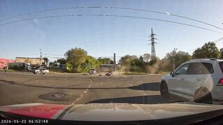 Death Ride: Biker Smashed to Pieces After Running Red Light in Chelyabinsk