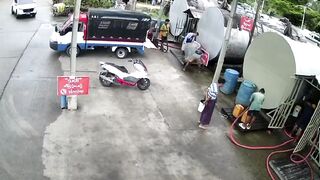 Massive Blast at Myeik Fuel Warehouse Leaves Two Dead in Seconds