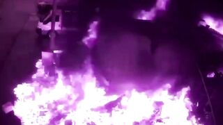 Massive Blast at Myeik Fuel Warehouse Leaves Two Dead in Seconds