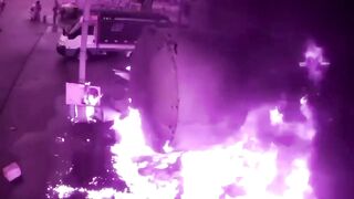 Massive Blast at Myeik Fuel Warehouse Leaves Two Dead in Seconds