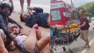 Couple Seriously Injured In Motorcycle Accident
