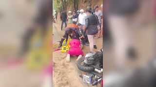 Couple Seriously Injured In Motorcycle Accident