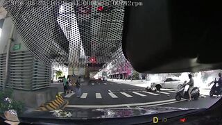 Drugged Driver Kills An Old Woman In Taipei City