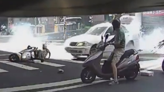 Drugged Driver Kills An Old Woman In Taipei City
